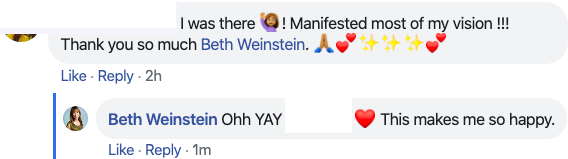 testimonials beth weinstein 
